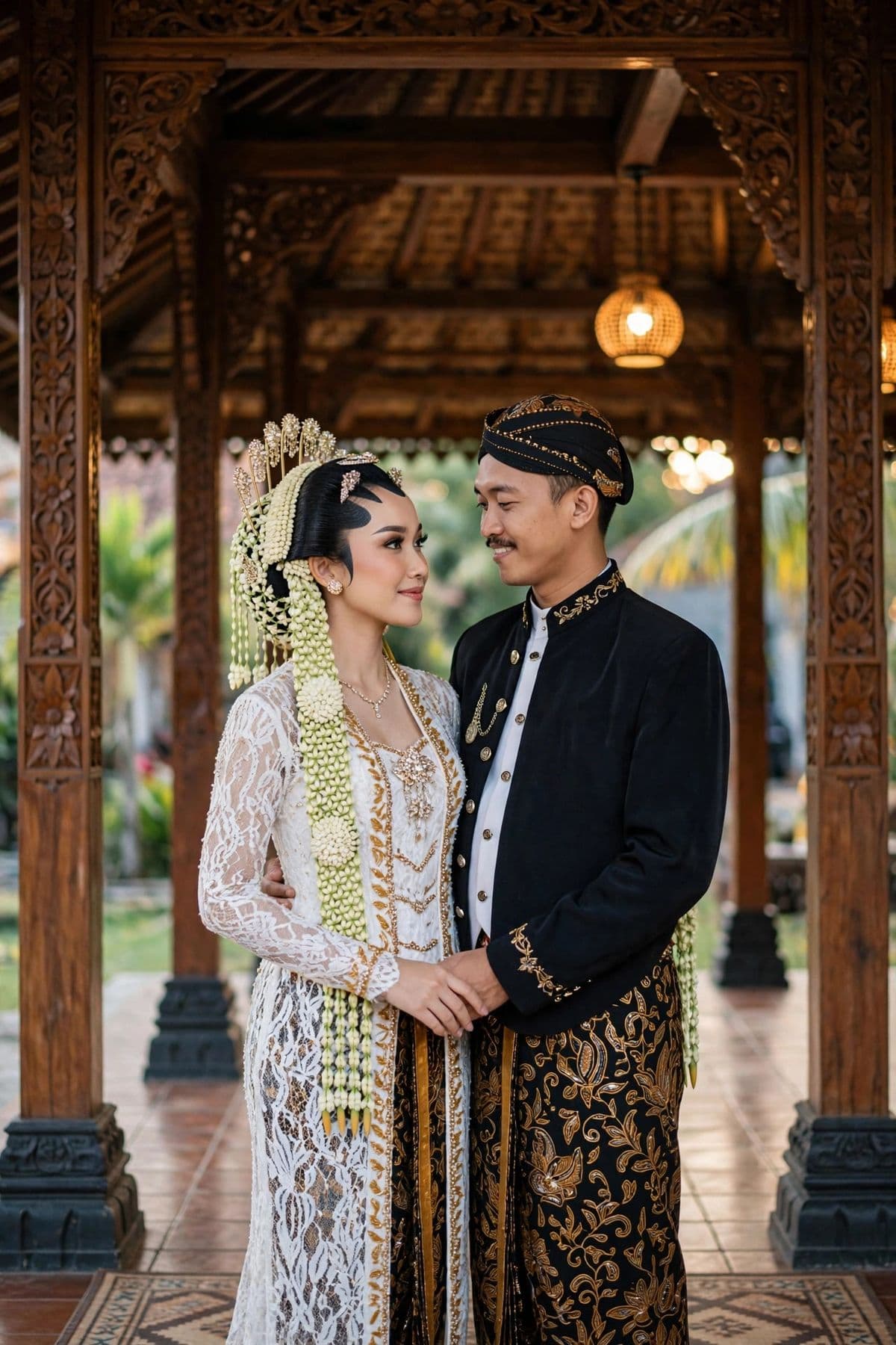 Contoh undangan tema Jawa